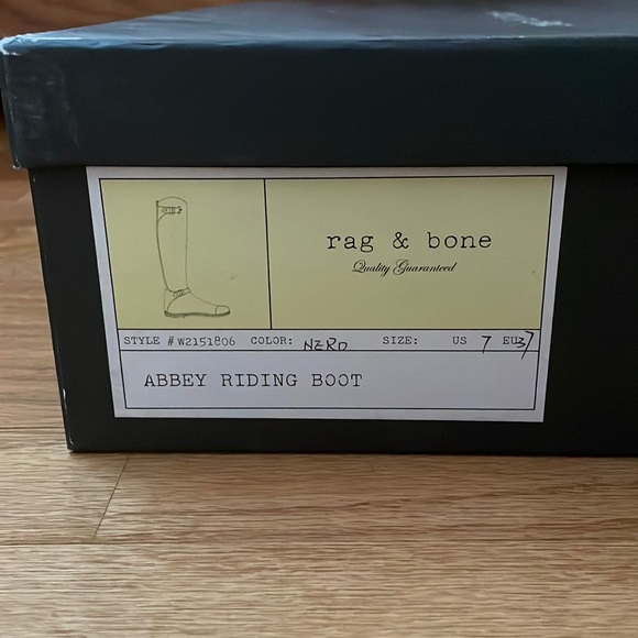 Rag and Bone Abbey Knee High Riding Boot - Picture 3 of 8